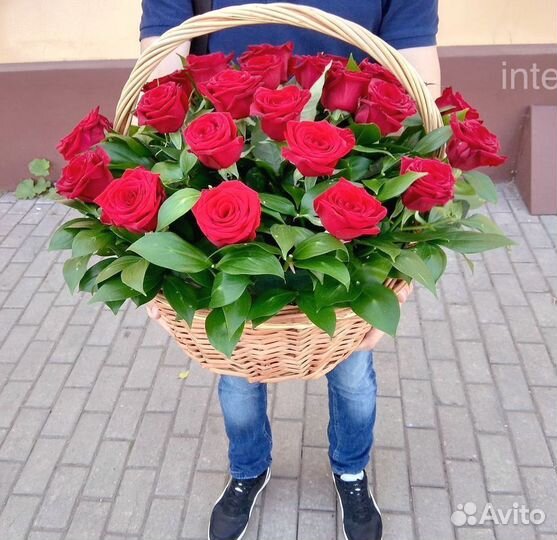101 роза 51 роза Цветы