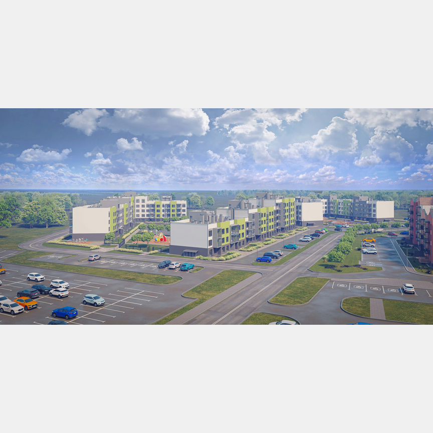 1-к. квартира, 37,6 м², 4/5 эт.