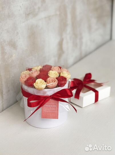 Букет из шоколадных роз. Подарок маме