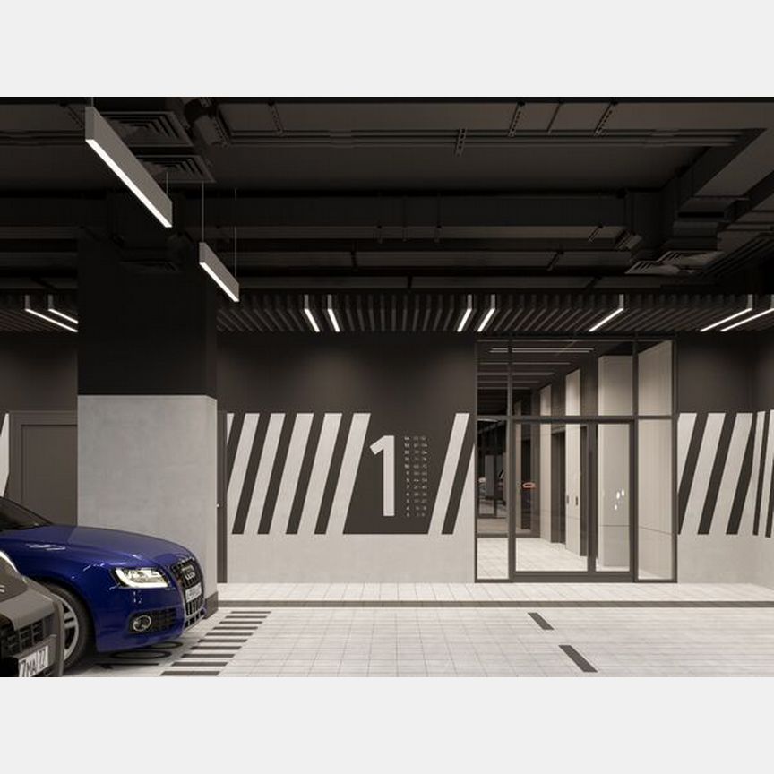 1-к. квартира, 42,5 м², 21/25 эт.