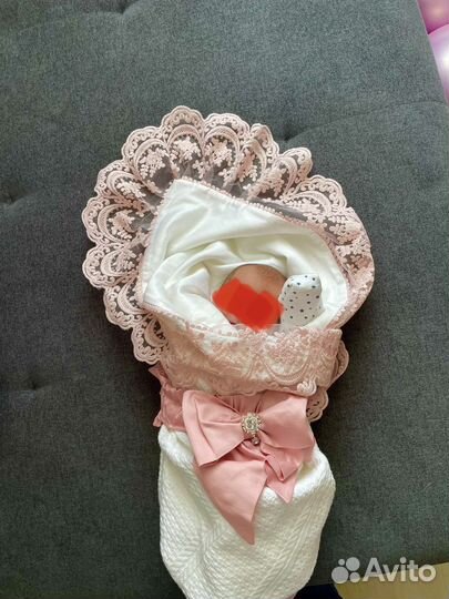 Конверт на выписку для девочки