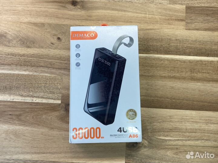 Demaco A86 4USB 30000MAH power bank