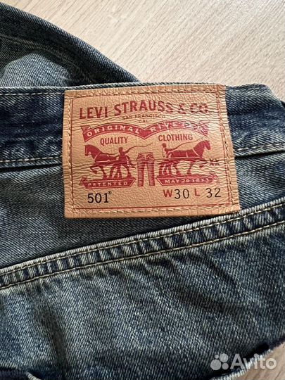 Мужские джинсы levis 501