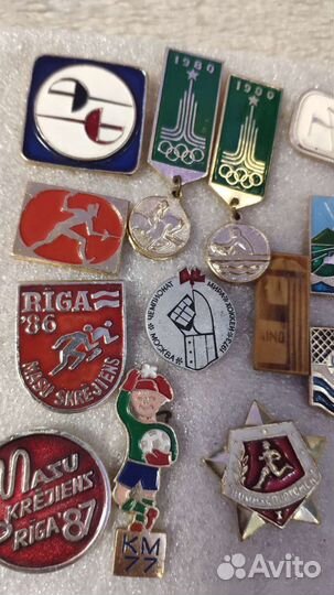 Значки+Вымпел спорт СССР