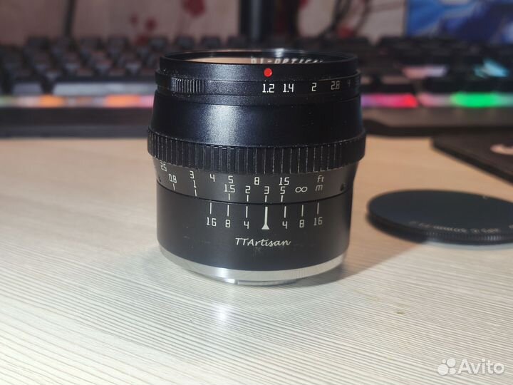 Объектив TTartisan 50mm 1.2 FX Fuji