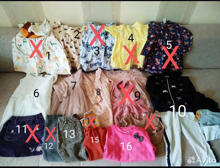 Одежда на девочку 92-98 размер до 3,5 лет