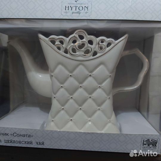 Чайник заварочный фарфор