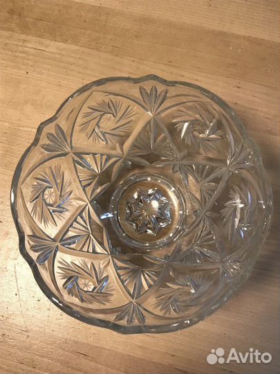 Хрустальная ваза