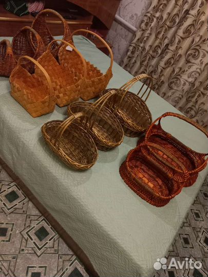 Корзина плетенная