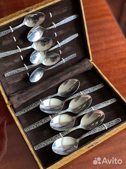 Набор ложек с клеймом СССР