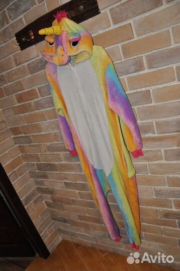 Пижама кигуруми единорог 140