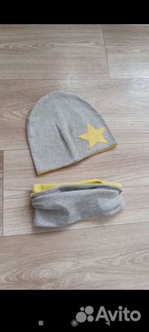 Шапка детская со снудом