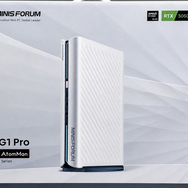 Суперкомпьютер Minisforum Ryzen 9 8945HX RTX5060
