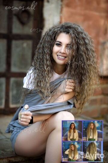 Афрокудри на каркас