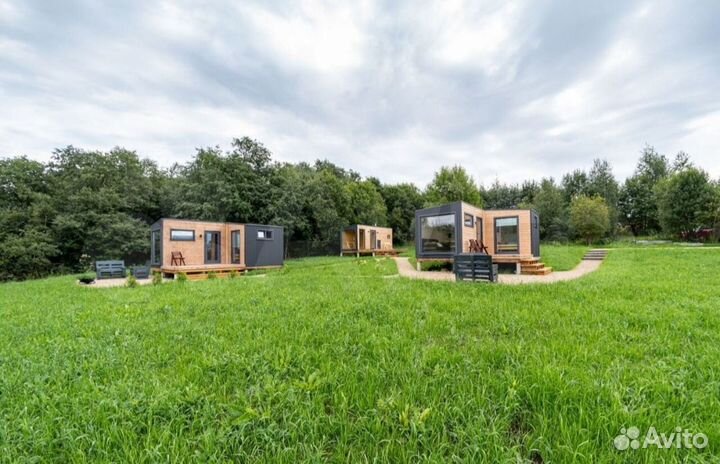 Эко дома из цельного дерева