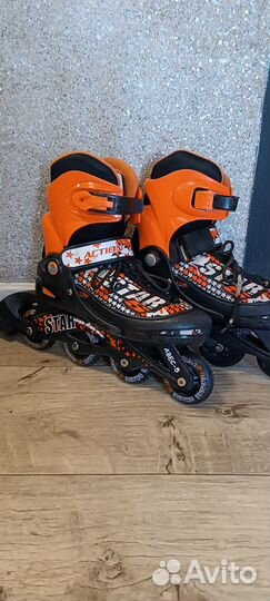 Продам раздвижные роликовые коньки 34-37