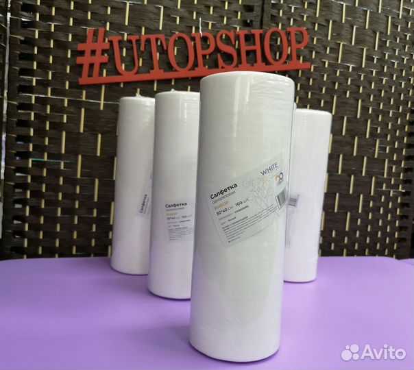 Салфетка 30х40 в рулоне