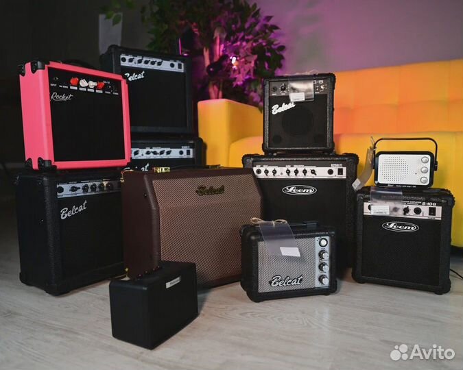 Комбоусилитель/комбик гитарный + провод/кабель
