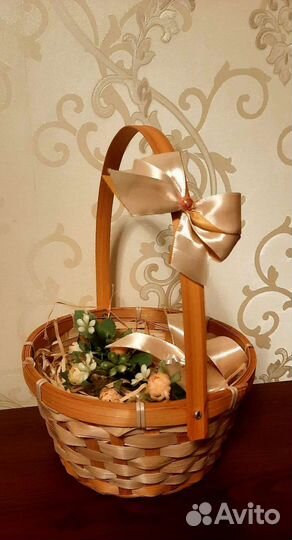 Корзина плетеная