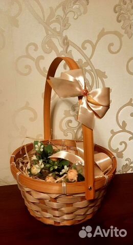 Корзина плетеная