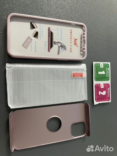 Защитный чехол и стекло для iPhone 12 mini