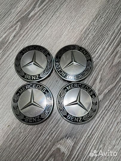 Заглушки на литые диски mercedes