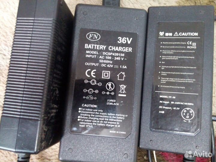 Зарядное устройство для гироскутера, электросамока