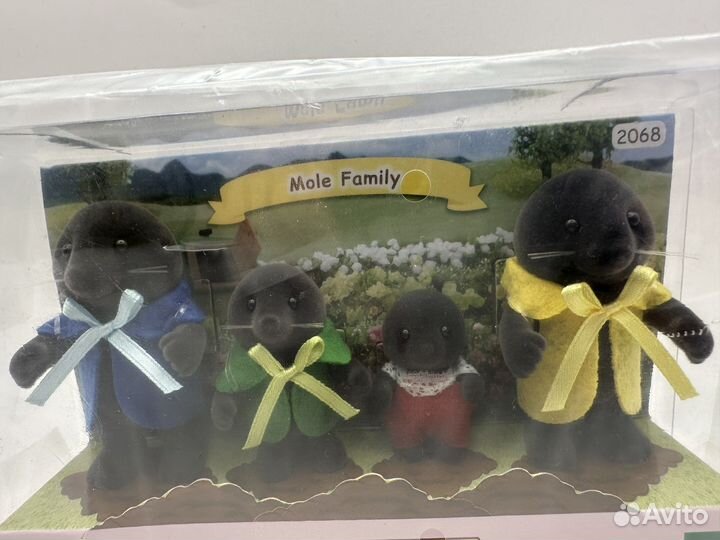 Семейство кротов Sylvanian Families 2068