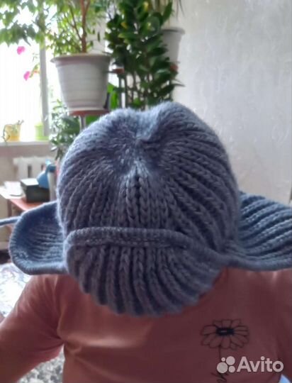 Шапка ушанка Ангорка