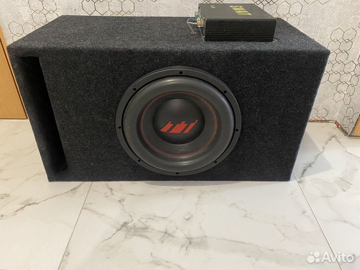 Продам сабвуфер 12” с усилителем