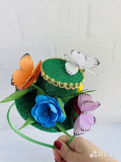 Шляпка.Ободок шляпка