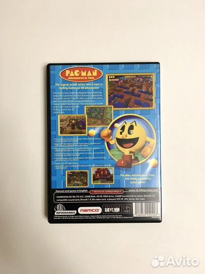 Pac-Man Adventures in Time зарубежная лицензия CD