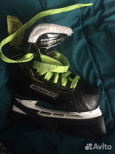 Хоккейные коньки bauer 25