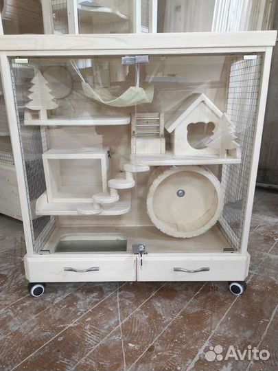 Витрина клетка для шиншилл