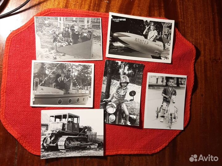 Фото « Молодая гвардия» 20 век ссср/6шт. Детство