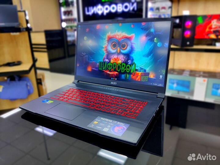 Игровой ноутбук MSI 5-12Gen/8Gb/256Gb/RTX 2050