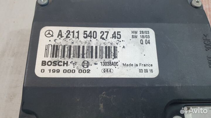 Блок управления контроля акб Mercedes-Benz W211