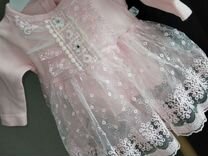 Платье для новорожденной 56
