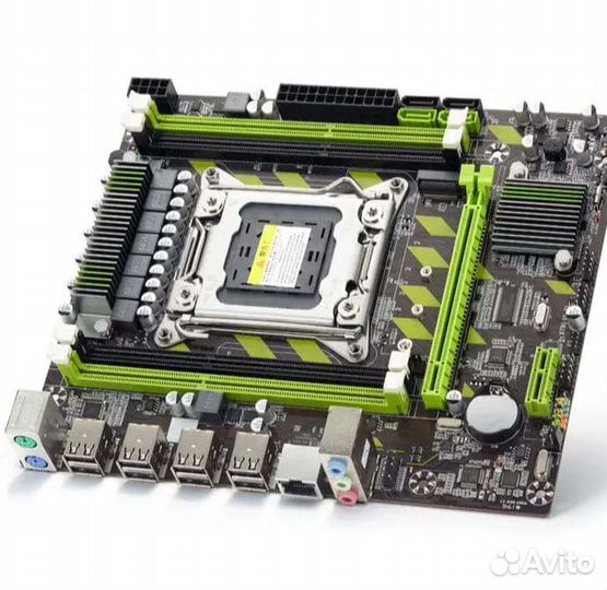 Материнская плата х79+2696v2+32gb