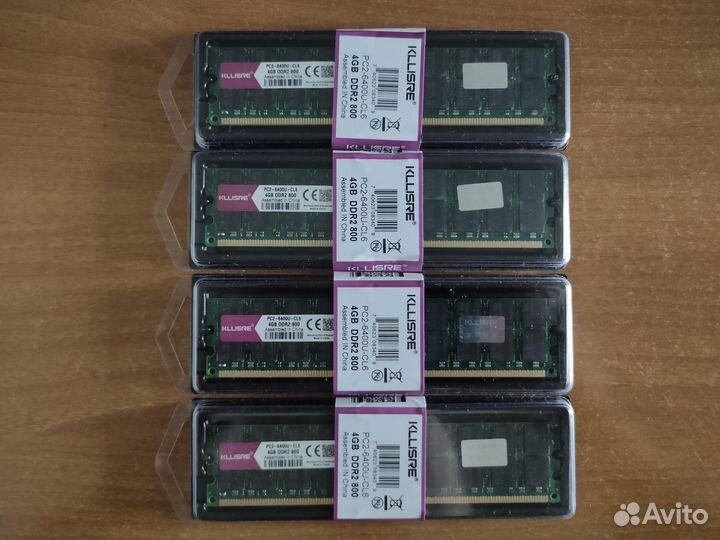 16 (4x4) гб DDR2-800 AMD