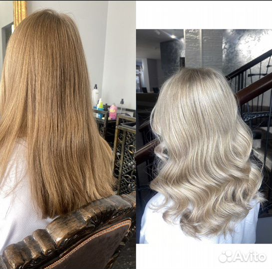 Тонирование волос