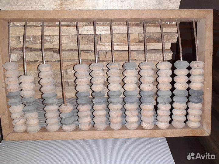 Счеты деревянные СССР