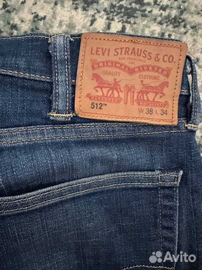 Джинсы Levis 512 W38 L34