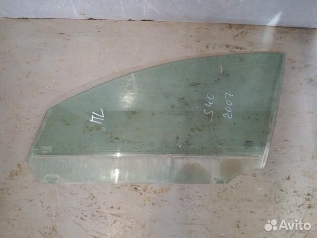 Стекло двери передней левой Volvo S40 (2004-2012)