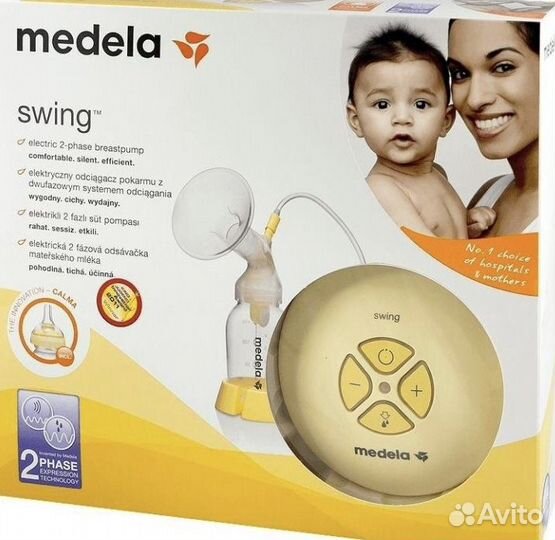 Электронный двухфазный молокоотсос Medela Swing