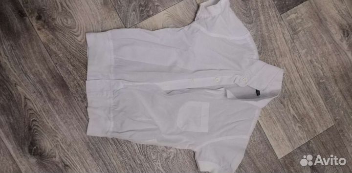 Рубашка школьная для мальчика 122 128