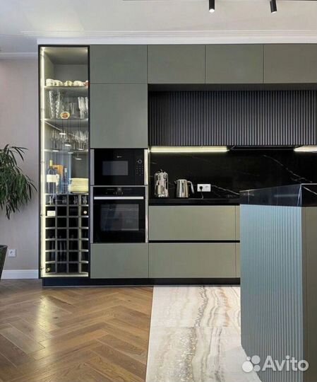 Кухня встраиваемая на заказ