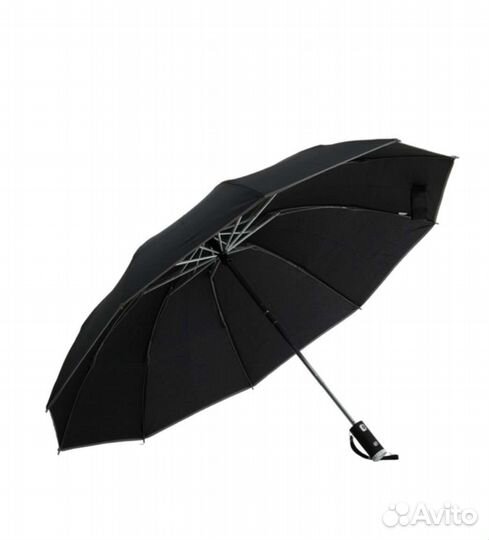 Зонт складной автоматический с фонариком