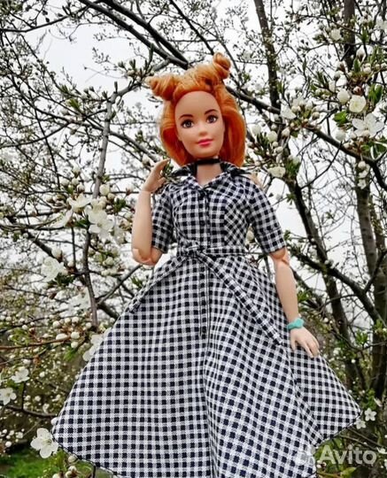 Кукла Барби редкая, рыжая с веснушками