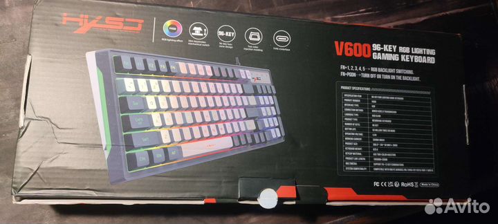 Игровая мембранная клавиатура